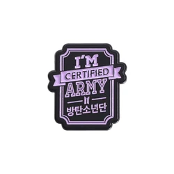 Korean Singer Group Enamel Cartoon Creative Brooch - Fun Metal Decorative Lapel Pin Badge (QHXZ1835)