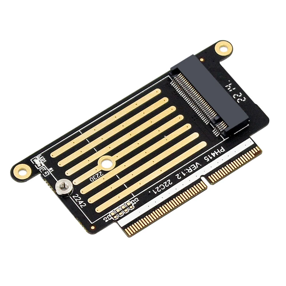 M Key NVMe M2 SSD 어댑터 카드, 플러그 앤 플레이 SSD 변환 어댑터 카드 업그레이드, 2230/2242 SSD용, 맥북 프로 2016/2017 A1708