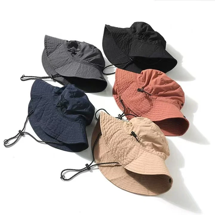 얇은 스포티 캐주얼 낚시 모자, 자외선 차단, 방수, 접이식, 유니섹스 아웃도어 캡, 여름 필수템, 싱글 스타일