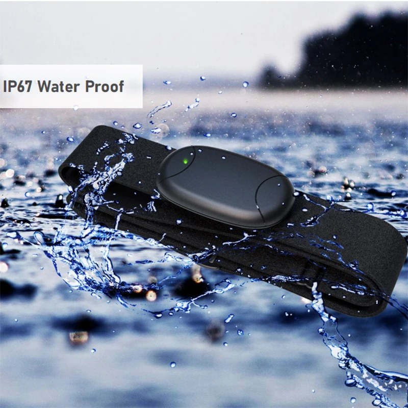 FITCENT ANT+ Heart Rate Monitor Chest Strap