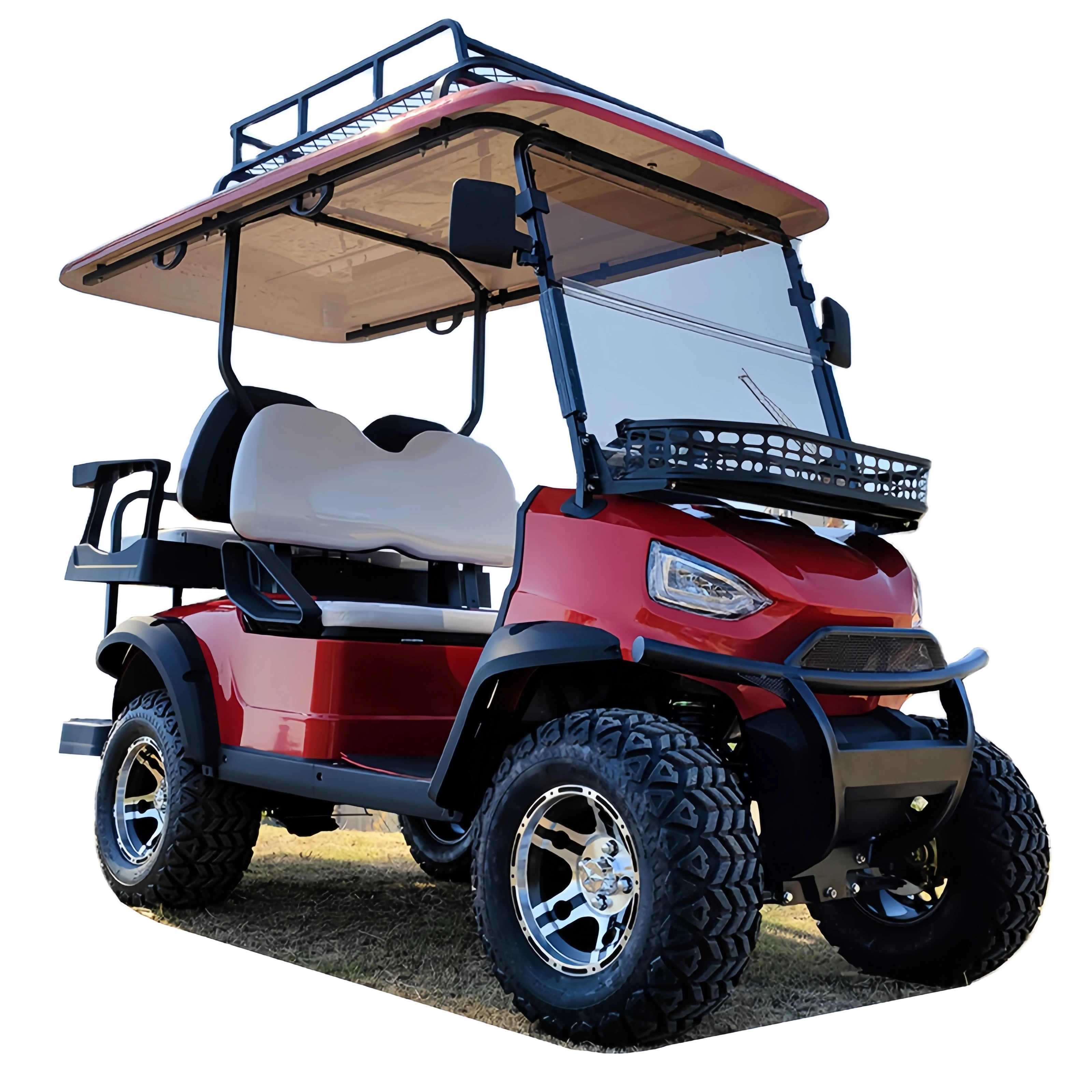2 4 6 8 Seater Street Legal Off Road Lithium Battery Electric Golf Carts