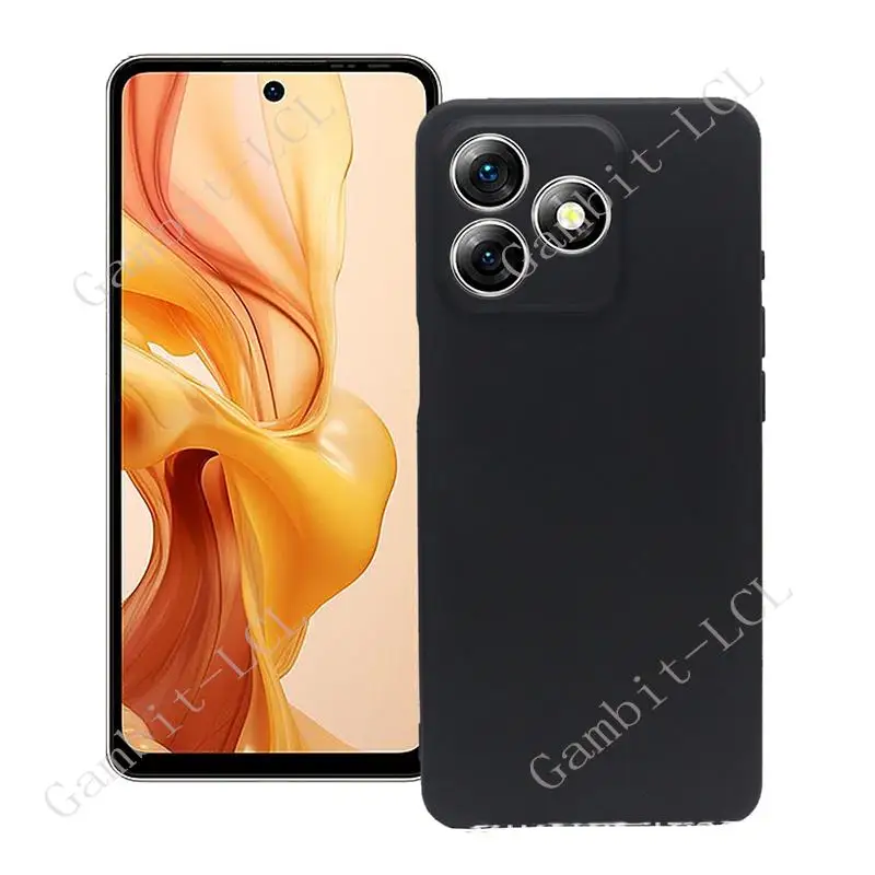 Durable Shockproof Anti-Falling Silicone Case - Soft TPU Back Cover