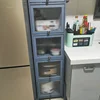 Multi-functional Kitchen Cabinets Household Storage Cabinet Nordic Minimalist Floor-standing Dish Microwave Pot Kitchen Cabinet 5