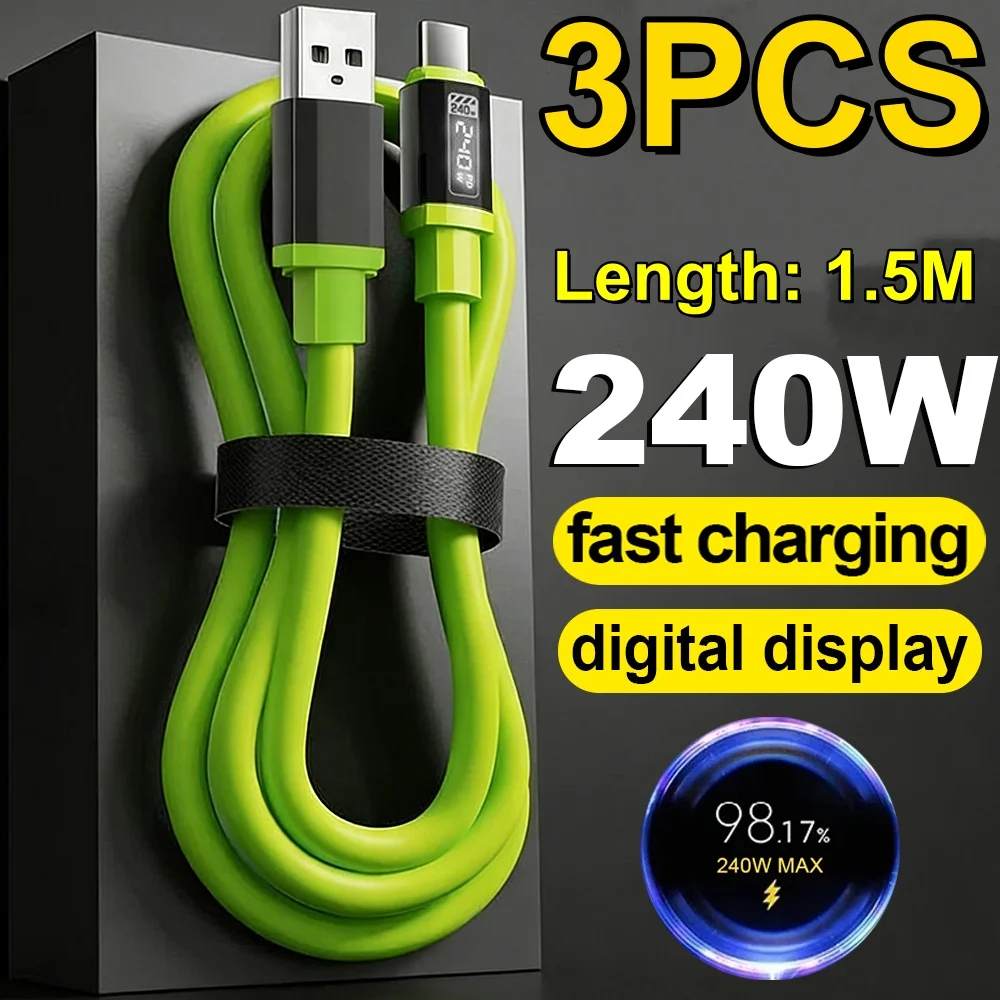 รูปสินค้า สายชาร์จ USB-C ชาร์จเร็ว รองรับหลายแบรนด์