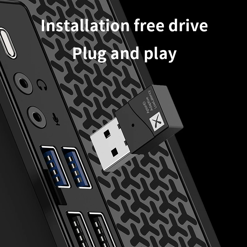 Bluetooth 5.2 Transmitter with APTX HD & Low Latency Audio Adapter