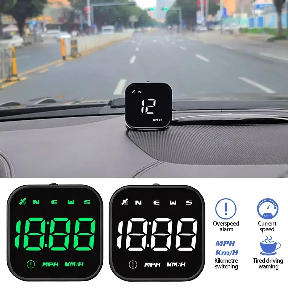  ڵ HUD  GPS ӵ  ÷, MPH  溸, ٱ ӵ ħ HD ÷