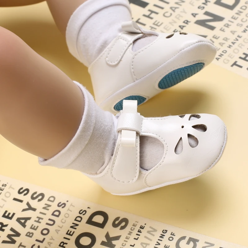 Newborn Toddler Shoes Baby Soft Soled Sandals Lace Soft Soled Shoes Beach Shoes  Slippers Non Slip Sandals 0-18M First Walkers