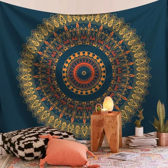 Indian Mandala Wall Tapestry 3
