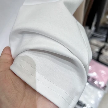 تي شيرت نسائي من AOSSVIAO تي شيرت بقصة ضيقة ورقبة دائرية وأكمام قصيرة تي شيرت لصيف موضة ملابس الشارع الشهير 2025 Y2k 5