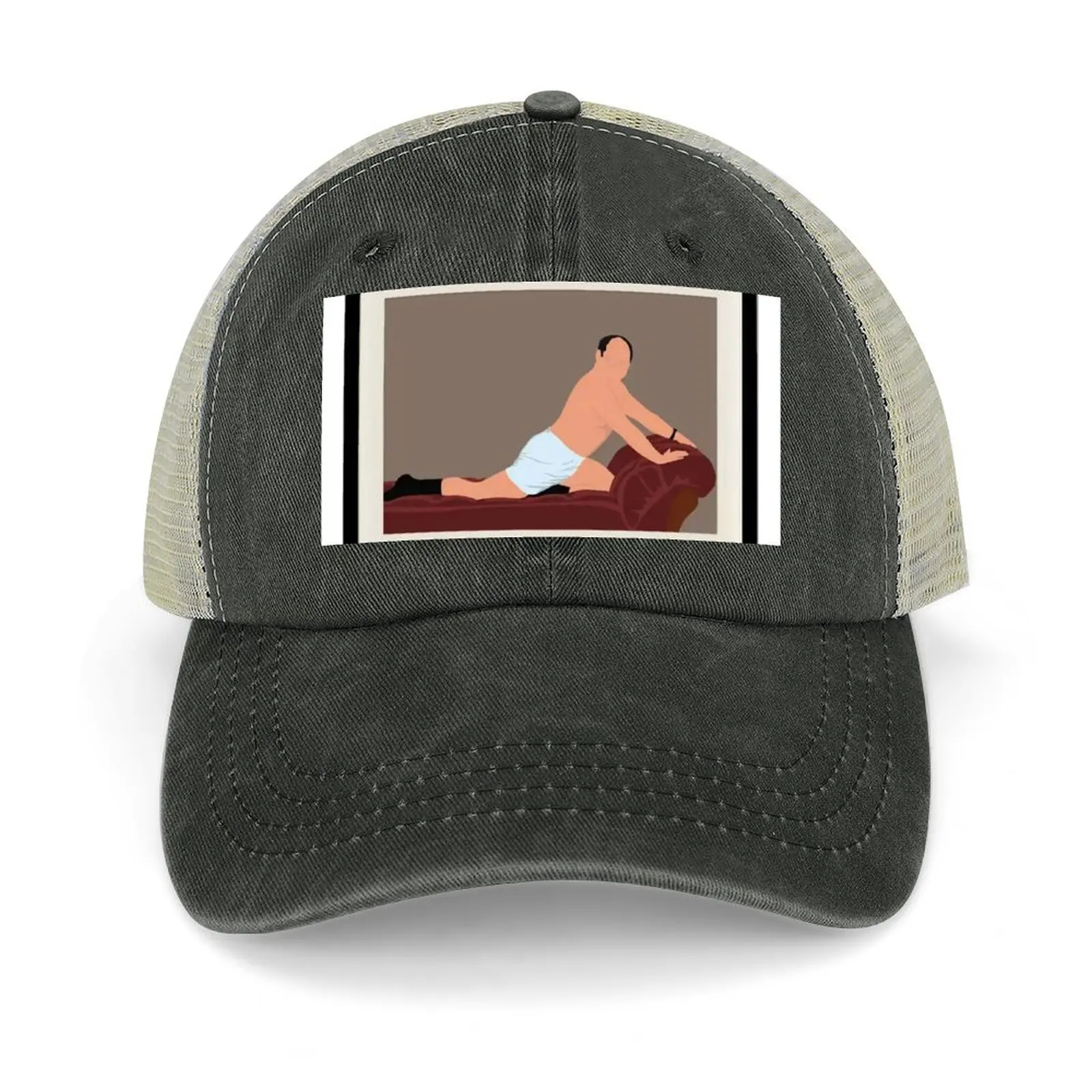 

George costanza :The timeless art of seduction Cowboy Hat Hat Beach Visor Caps Male Women's