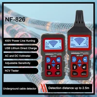 2024 New NF-826 Underground Cable Tester Locator Wire Tracker Detector, Wall and Underground Pipeline Wire Detector | USA | NEW 1