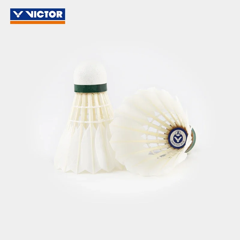 VICTOR Badminton Special Selection Goose Feather Ball 12 Master ACE MS-ACE Victory In Hand