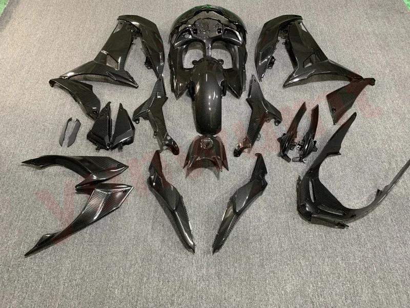 Motorcycle ABS Full Fairings kit NINJA650 17 18 19 NINJA 650 ER6F Bodywork Fairing kits set carbon fibre