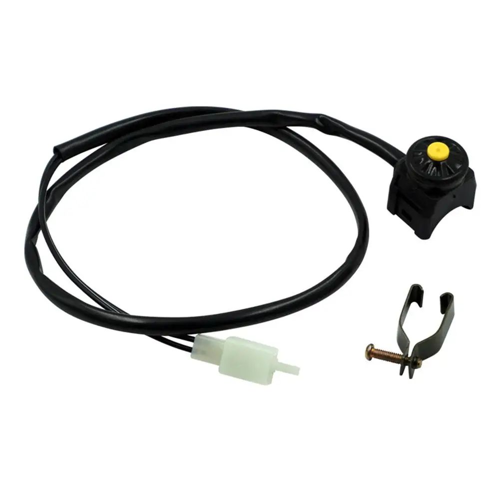 ABS Red Push Button Kill Stop Switch for 22mm Handlebar Motorcycle