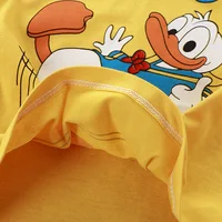 Survêtement d'été 2 pièces pour garçons, ensemble de vêtements décontractés pour enfants de 1 à 4 ans, T-shirt et short, dessin animé Donald Duck 5