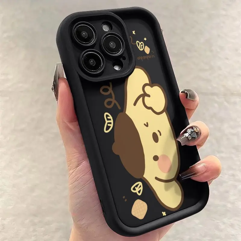 thumbnail image 1 of Funda para Samsung Galaxy S23 Ultra S22 S21 Plus S20 FE A12 A32 A52 A52S A23 A33 A53 A14 A34 A54 Sanrio Hello Kitty Cat Pom Purin, 1 of 4