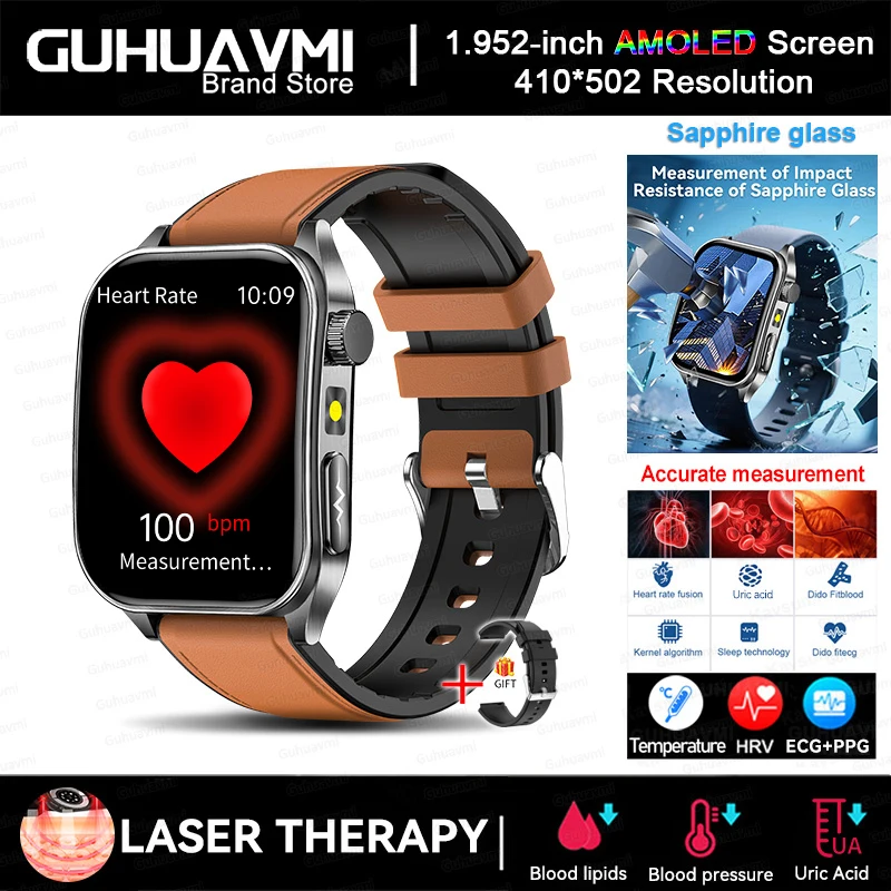 2025 AI-GPT Diagosis ECG Health Smart Watch Men Blood Pressure thumbnail 8