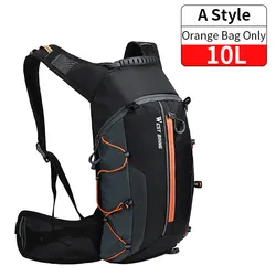 Ultralight Sports Hydration Backpack - 10L Ergonomic Outdoor Cycling & Climbing Bag (A 10L Orange)
