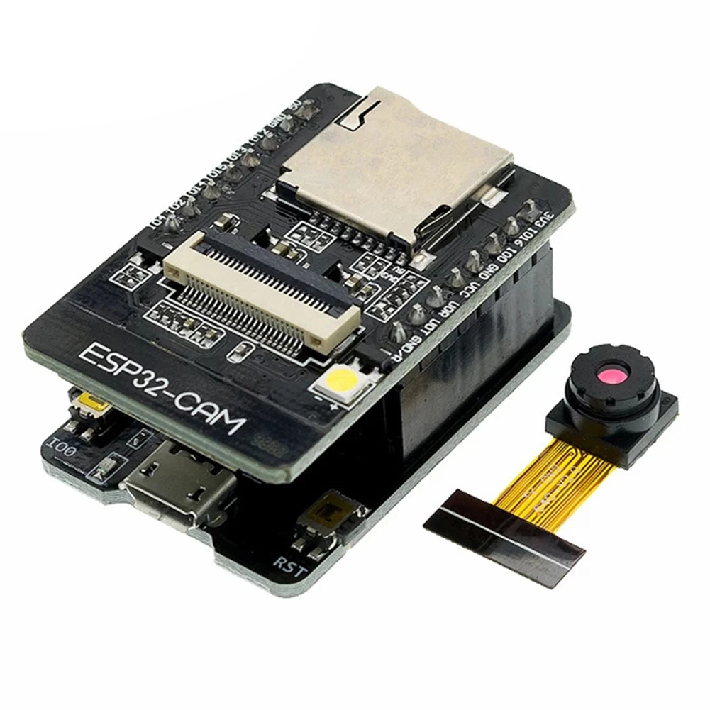 ESP32-CAM 가정용 스마트 기기용 개발 보드, 와이파이 블루투스 호환 모듈, 2.4G 안테나 포함, CH340G, ESP32