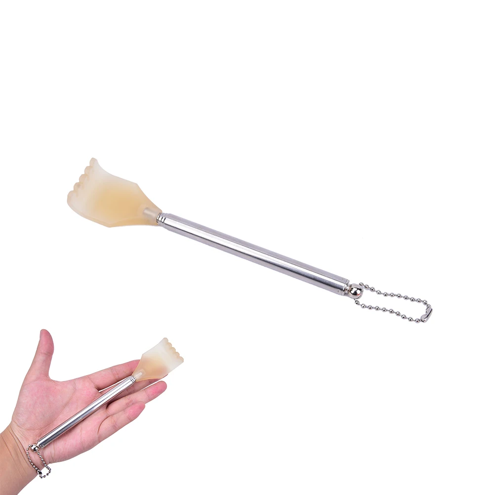 

Stainless Steel Back Scratcher Telescopic Extendable Handy Itching New Tools Back Scratcher Tickling Rake Massage