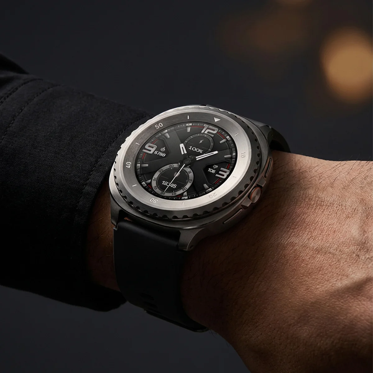 Premium Alloy Protective Cover for Galaxy Watch 8 Classic - Scratch-Resistant Hard Frame with Time Scale