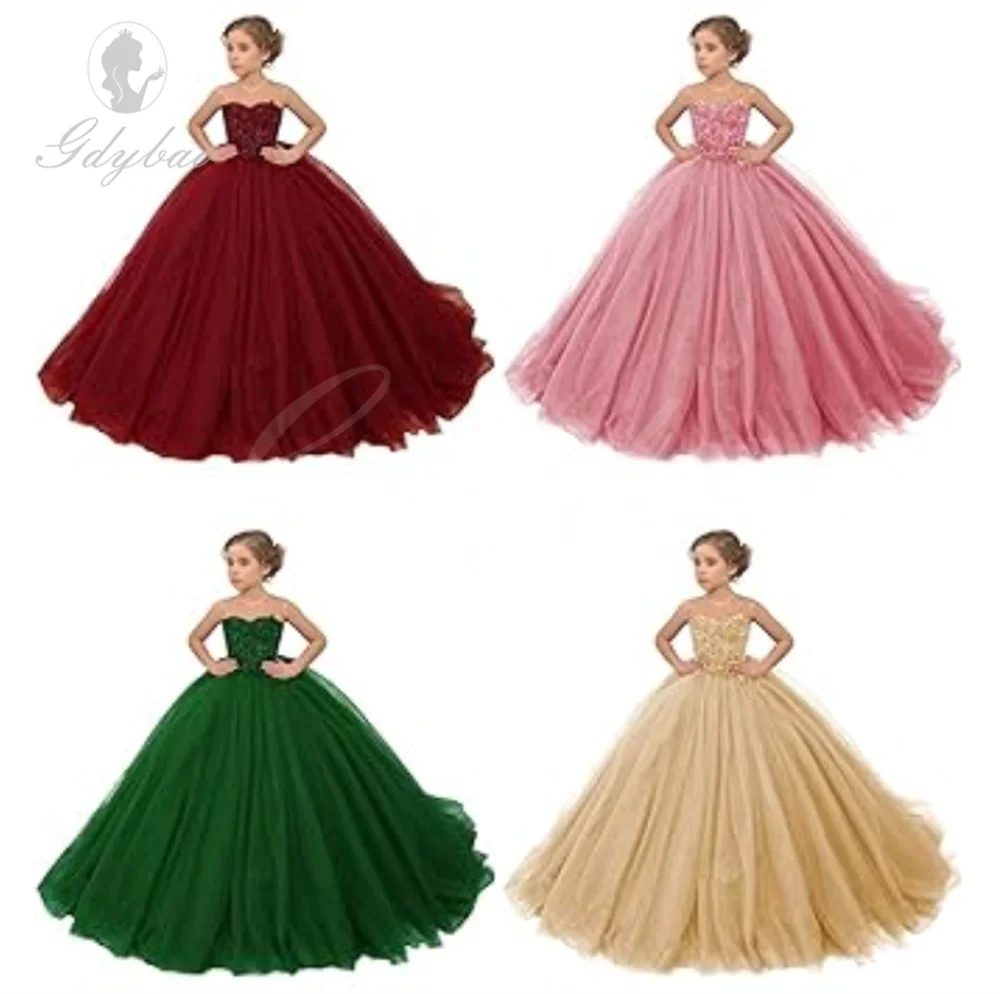 Robesbouffantesdedemoiselledhonneurentulleblancavecnuds