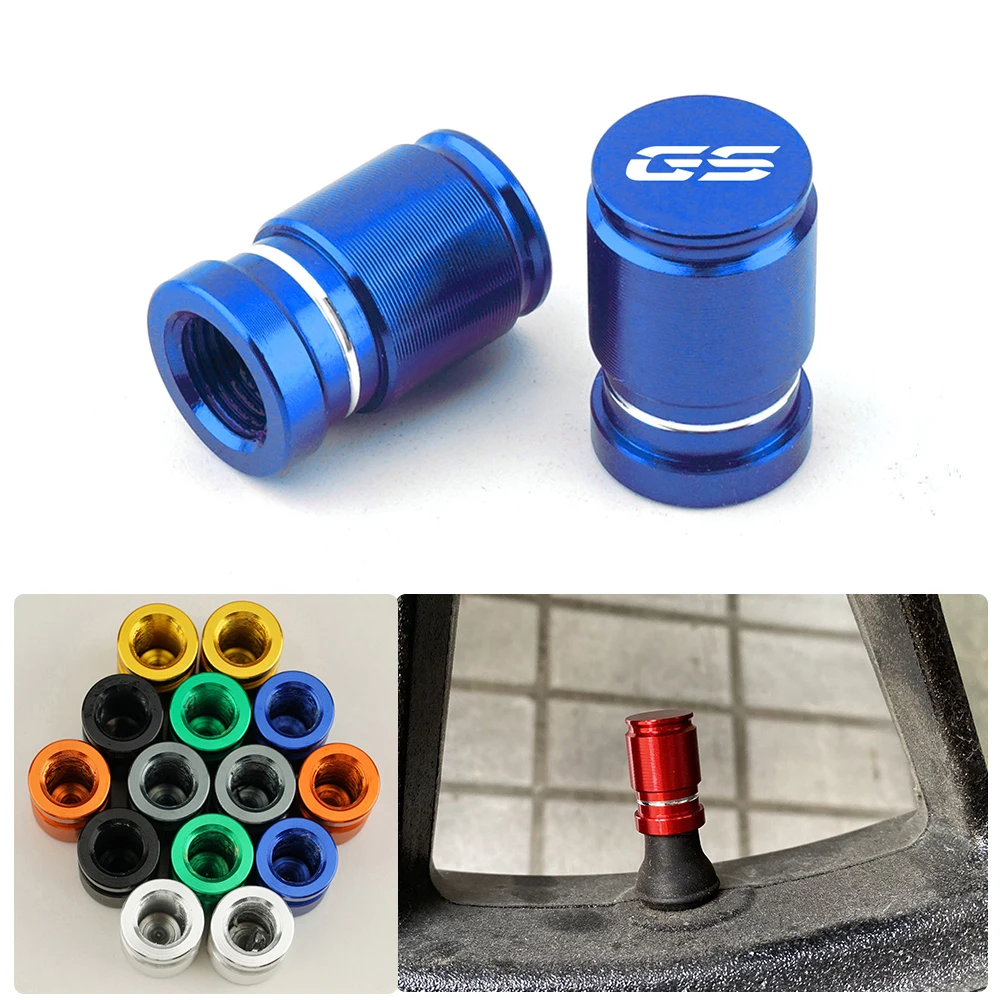 

For BMW R1250GS R1200GS F850GS F750GS G310GS R 1200 1250 GS ADVENTURE GSA Motorcycle Top-grade CNC Wheel Tire Valve Caps