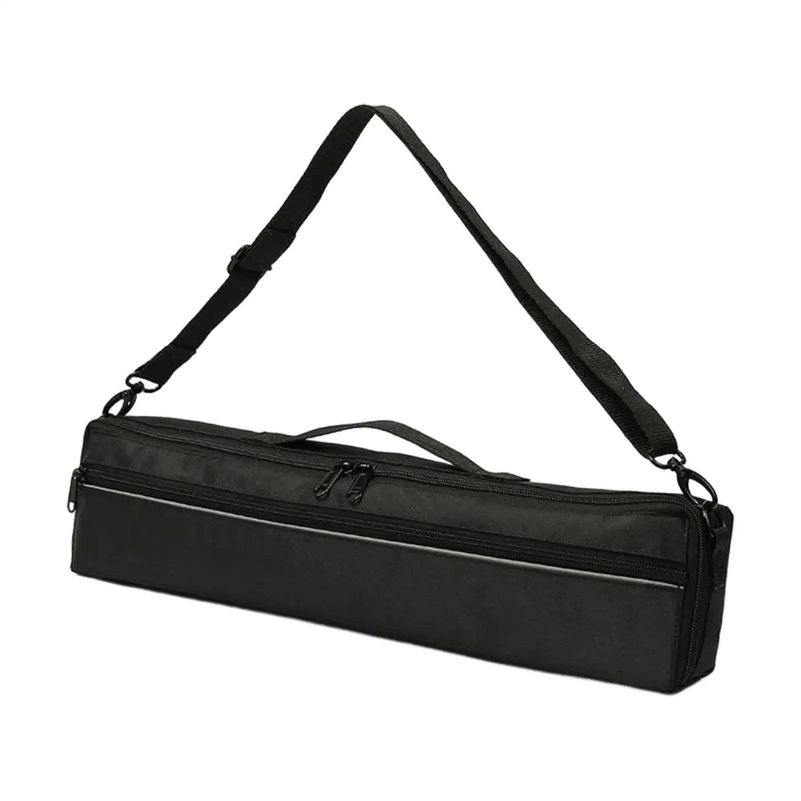 Orchestra Instrument Flute Bag Carry Gig Bag Carry Handle Plush Inside Shoulder Strap Adjustable Strap Wear Resistant Storage Bag
