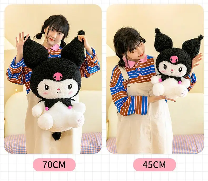 S6415d6cb66a24e319546c7261b6f9ec7S - Kuromi Plush