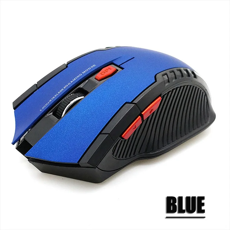 1600DPI 2.4GHz Wireless Optical Mouse Gamer for PC Gaming Laptops Opto-electronic Game Wireless Mice with USB Receiver best office mouse Mice