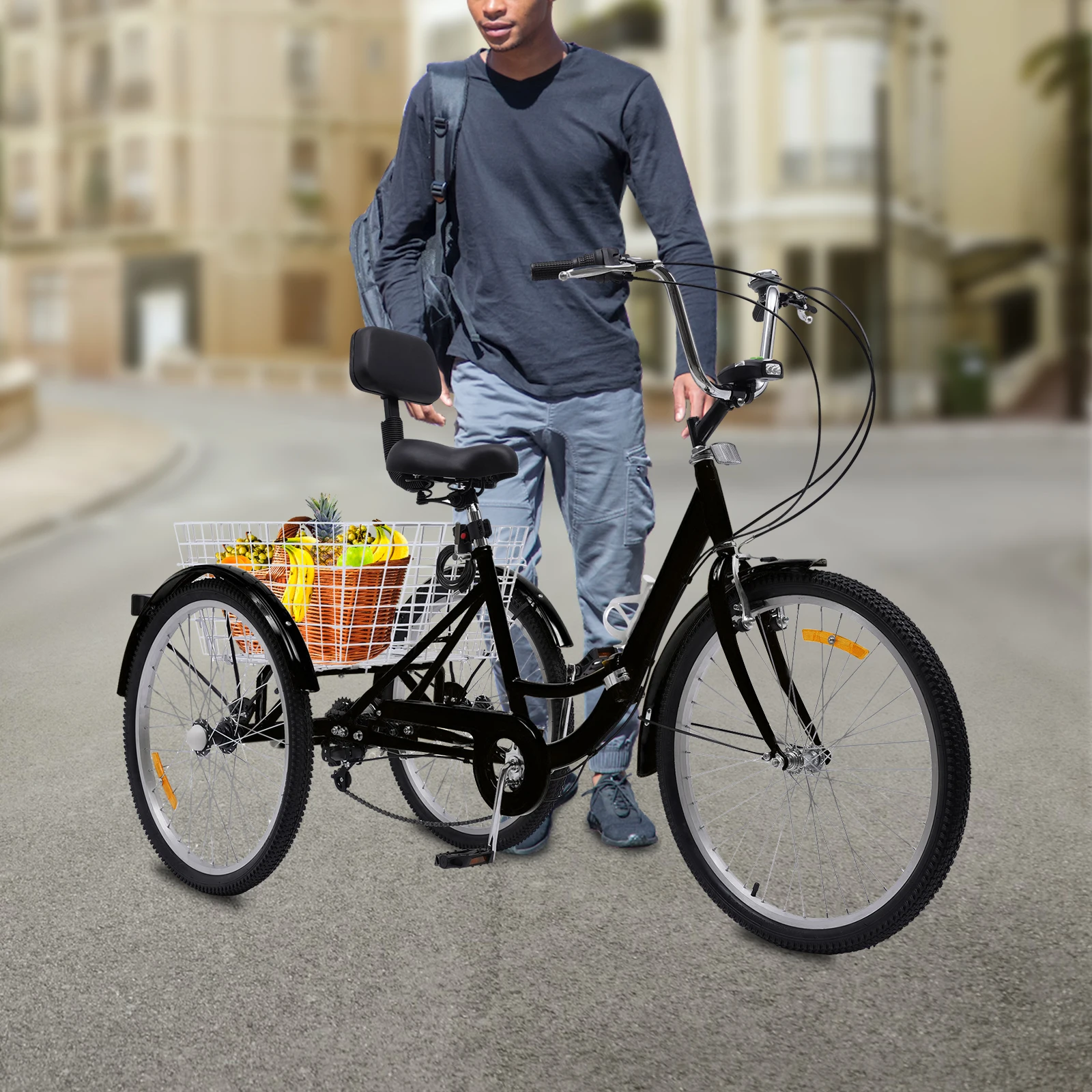 Triciclo Electrico Adulto Jolre Triciclo Para Adultos De 24',3