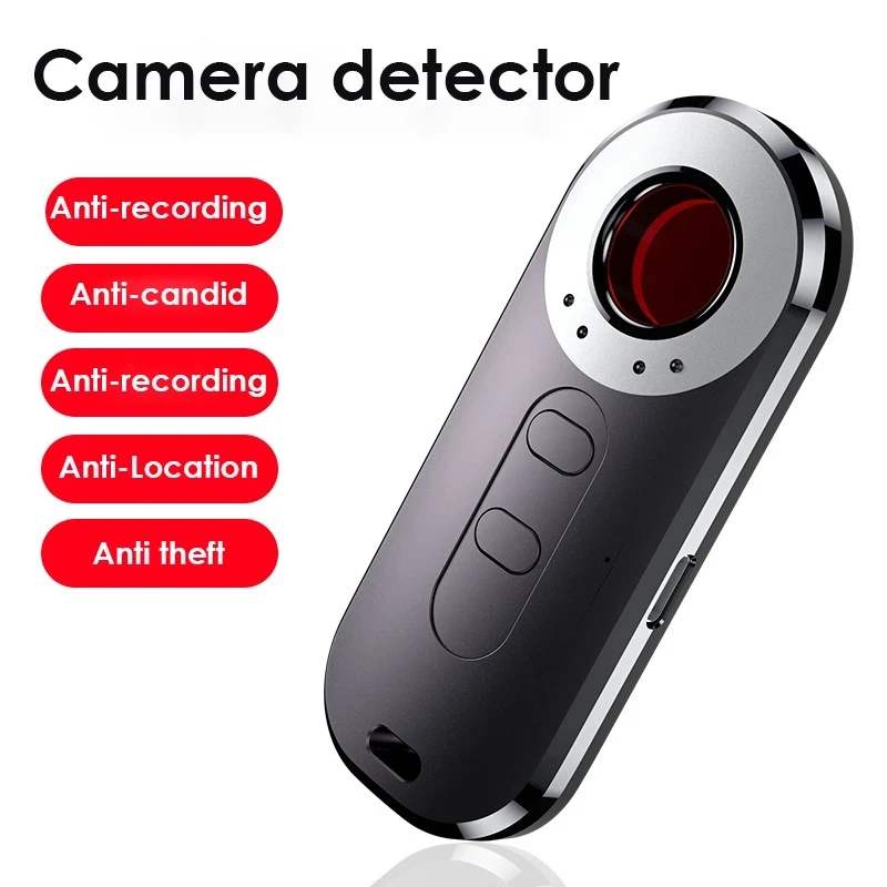 

RF Signal Hidden Camera Detector Anti Spy Candid Pinhole Camara Magnetic GPS Locator Wireless Audio GSM Bug Finder AK400 Scanner