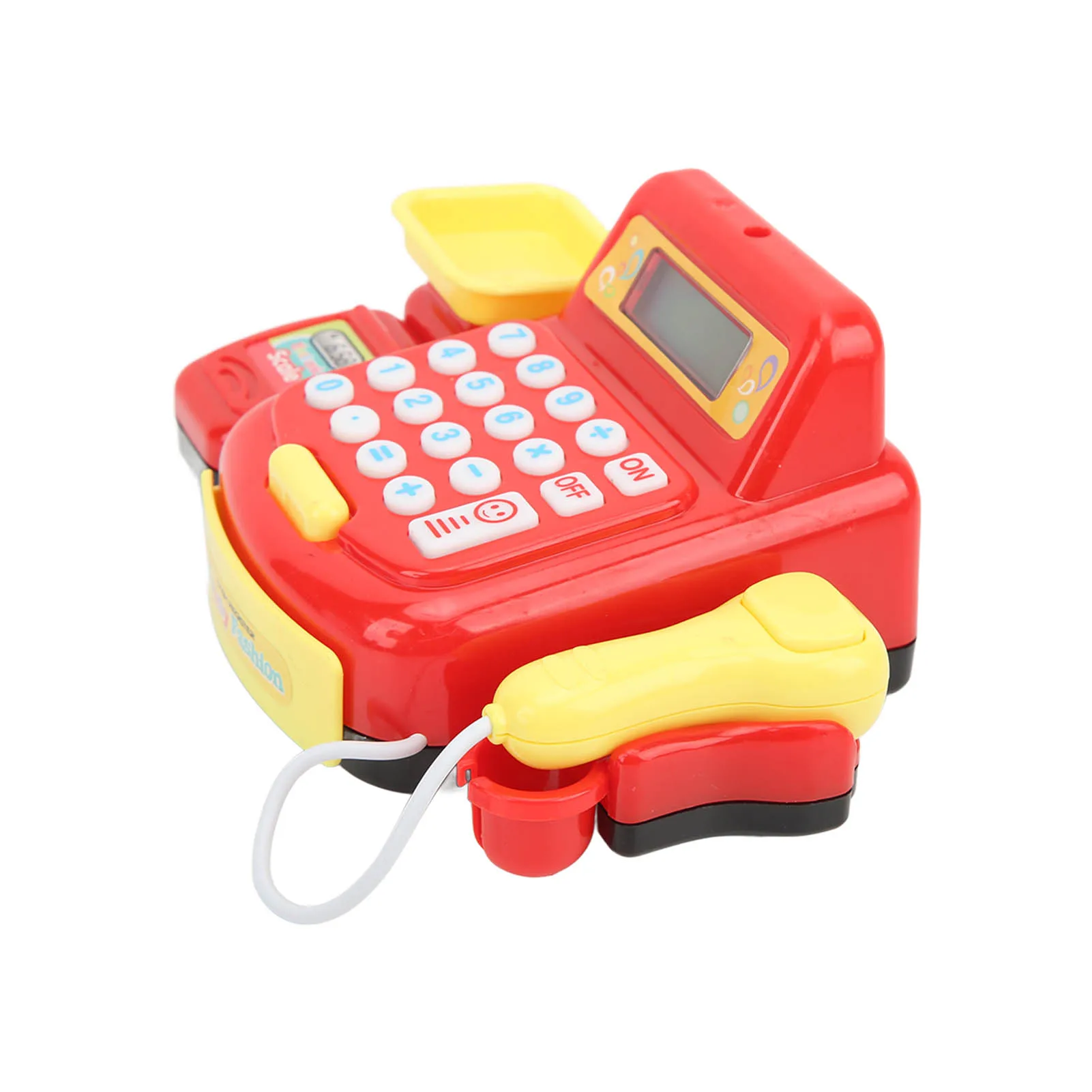 Children Mini Cash Register Toy Cash Register Simulation Coin Set for Over 3 Year Old Kids Birthday Gift