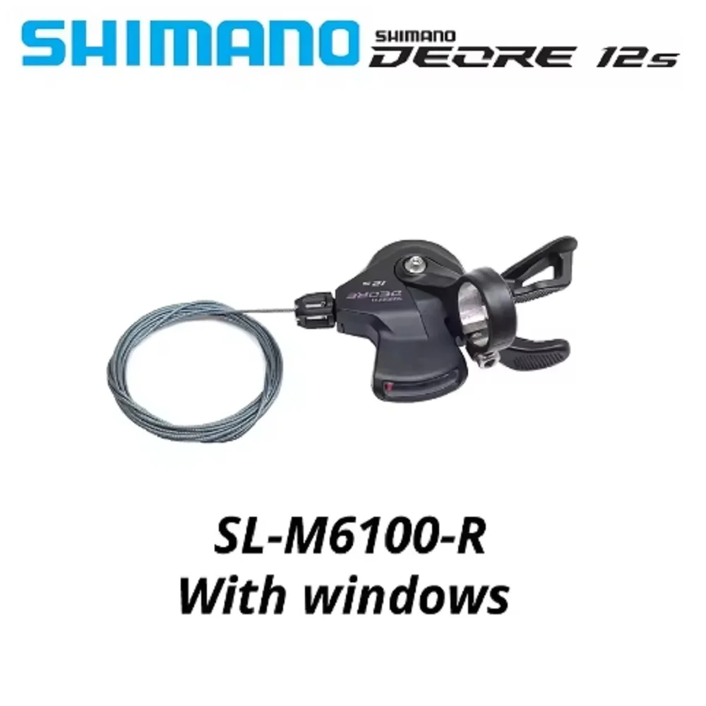 SHIMANO DEORE M6100 12s Groupset SL M6100 SHIFT LEVER RD SGS REAR DERAILLEUR 12 Speed 12V SHIFTER SWTICH Basic M7100 M8100
