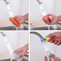 Universal 360 Rotation Faucet Bubbler Swivel Water Saving Economizer Head Shower Kitchen Faucet Nozzle Adapter Sink Accessories 2