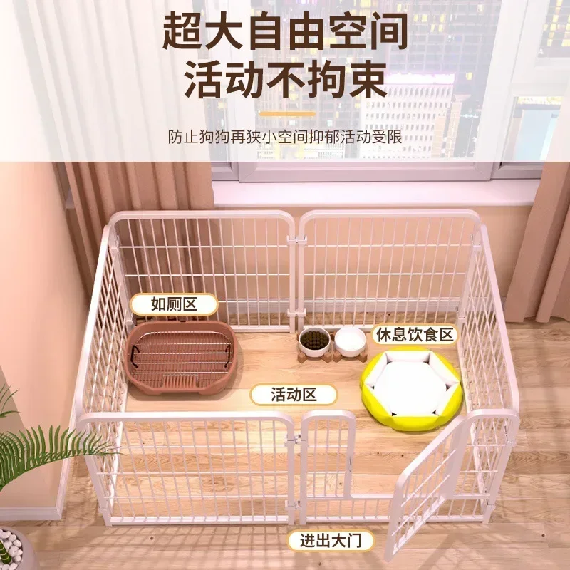 Dog Fence Indoor Pet Fence Large Medium Dog Kennel Small Canine Cage Pet Products