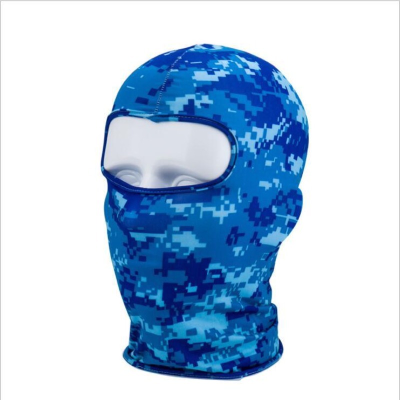 Summer Full Face Cycling Mask Camouflage Quick Dry Outdoor Road Bike Helmet Scarves Liner Caps MTB Cycling UV Protection Mask