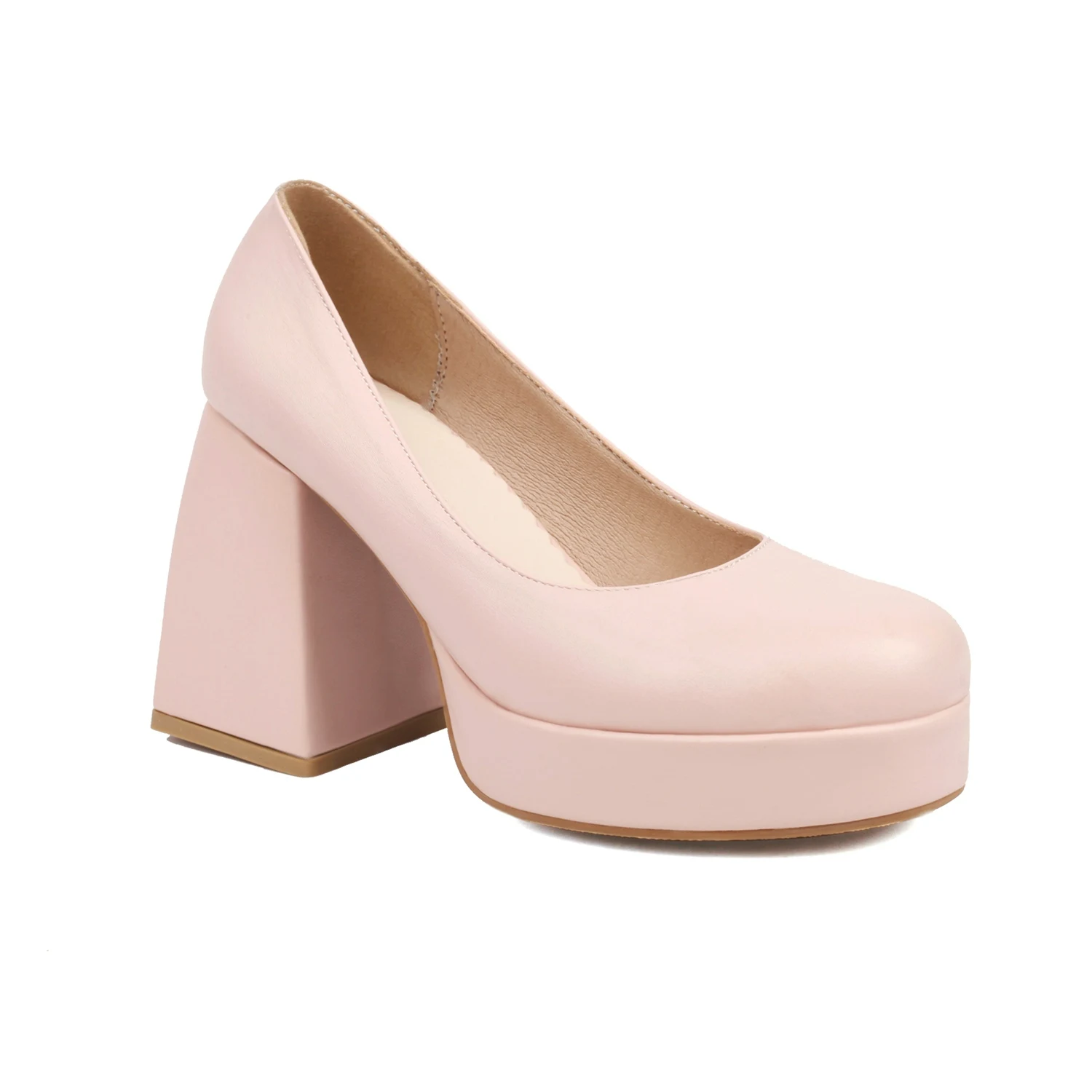 Aurora-565 high heels black shoes for girls Glossy High quality school shoes  | Lazada PH