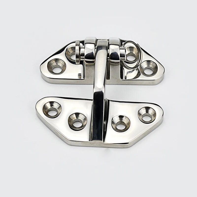 Heavy Duty Marine Grade 316 Stainless Steel Boat Locker Hinge with Removable Pin Machinery Equipment Ships Yachts Hinges