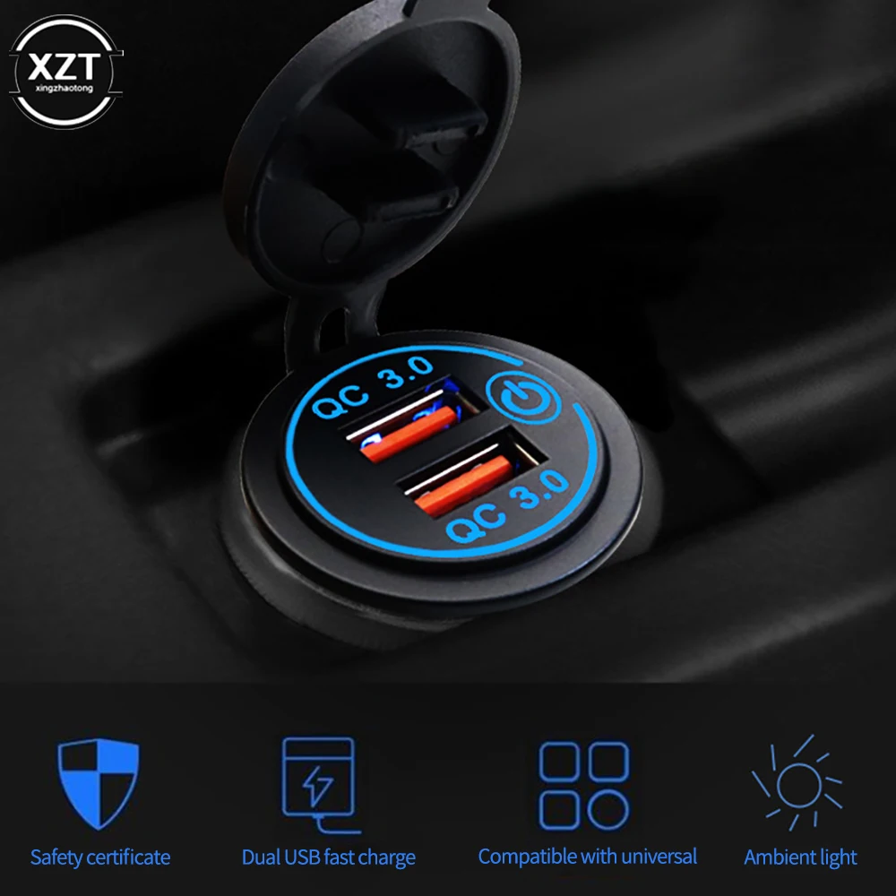 QC 3.0 ġ ġ    ڵ Ʈ Ʈ  USB  , ޴ º ī޶ GPS DVR, 36W