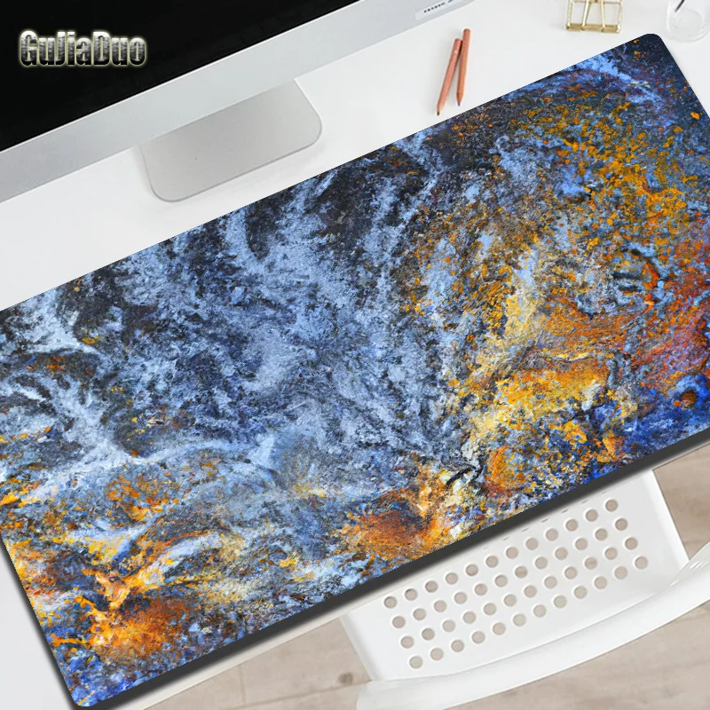 

90x40 Artistic Graffiti Pictures Extra Large Mouse Pad Natural Rubber Notebook Keyboard Desk Mat Art Mousepad Gaming Accessories