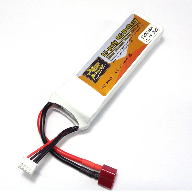 LiPo Rechargeable Battery 3S 11.1V 30C 2200mAH