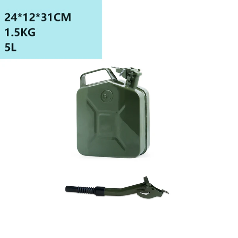 Metal Jerry Can Stable And Sealed Gasoline Drums For Petrol Jerry Can Pouring Spout Flexible Nozzle Petrol Fuel Seal For Car