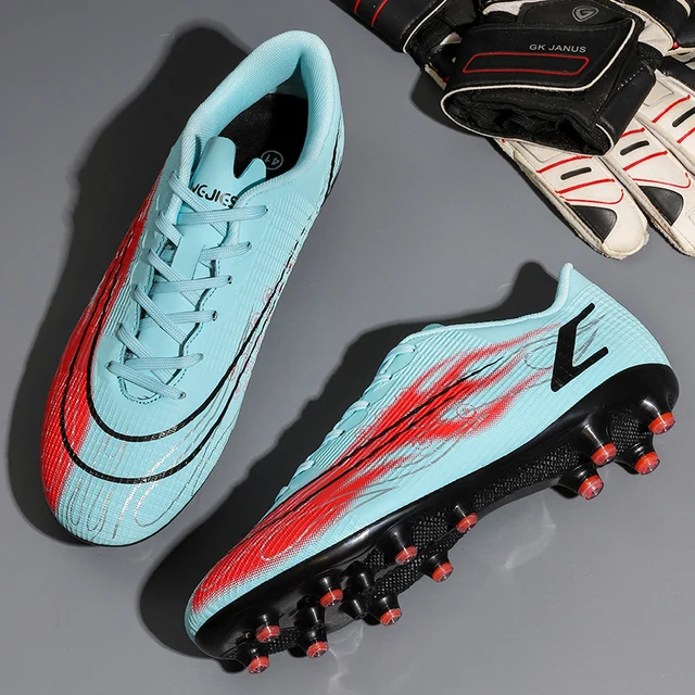 Kid Quality Soccer Shoes Mbappe Football Boots Futsal Chuteira Campo Cleats Men Training Sneakers Ourdoor Women Footwear TF/AG 6