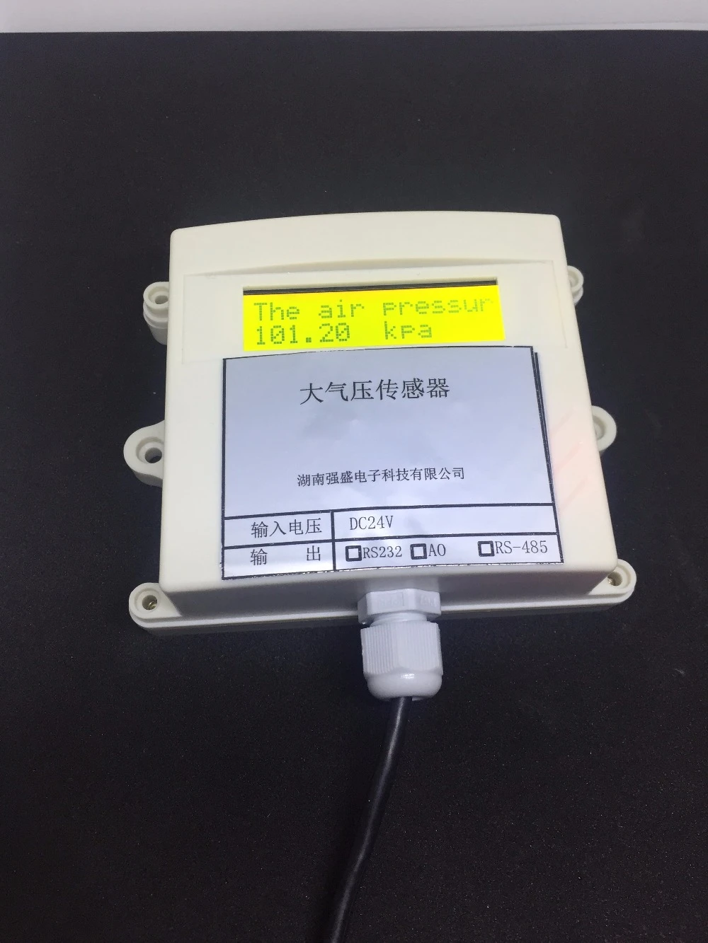 Atmospheric pressure transmitter Atmospheric pressure sensor MODBUS air