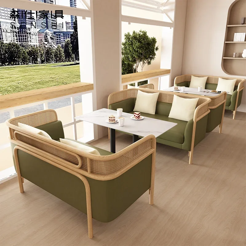 Music restaurant Cafe book bar High-end restaurant Teahouse club lounge area Leisure reception negotiation sofa table and chair