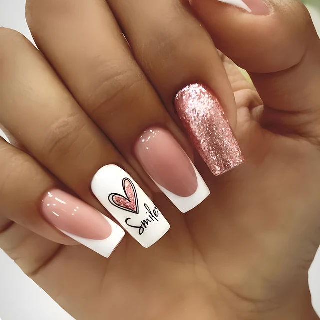 So Cute Short Acrylic Nails Ideas, You Will Love Them! | Christmas nails  acrylic, Short acrylic nails, Shiny nails designs