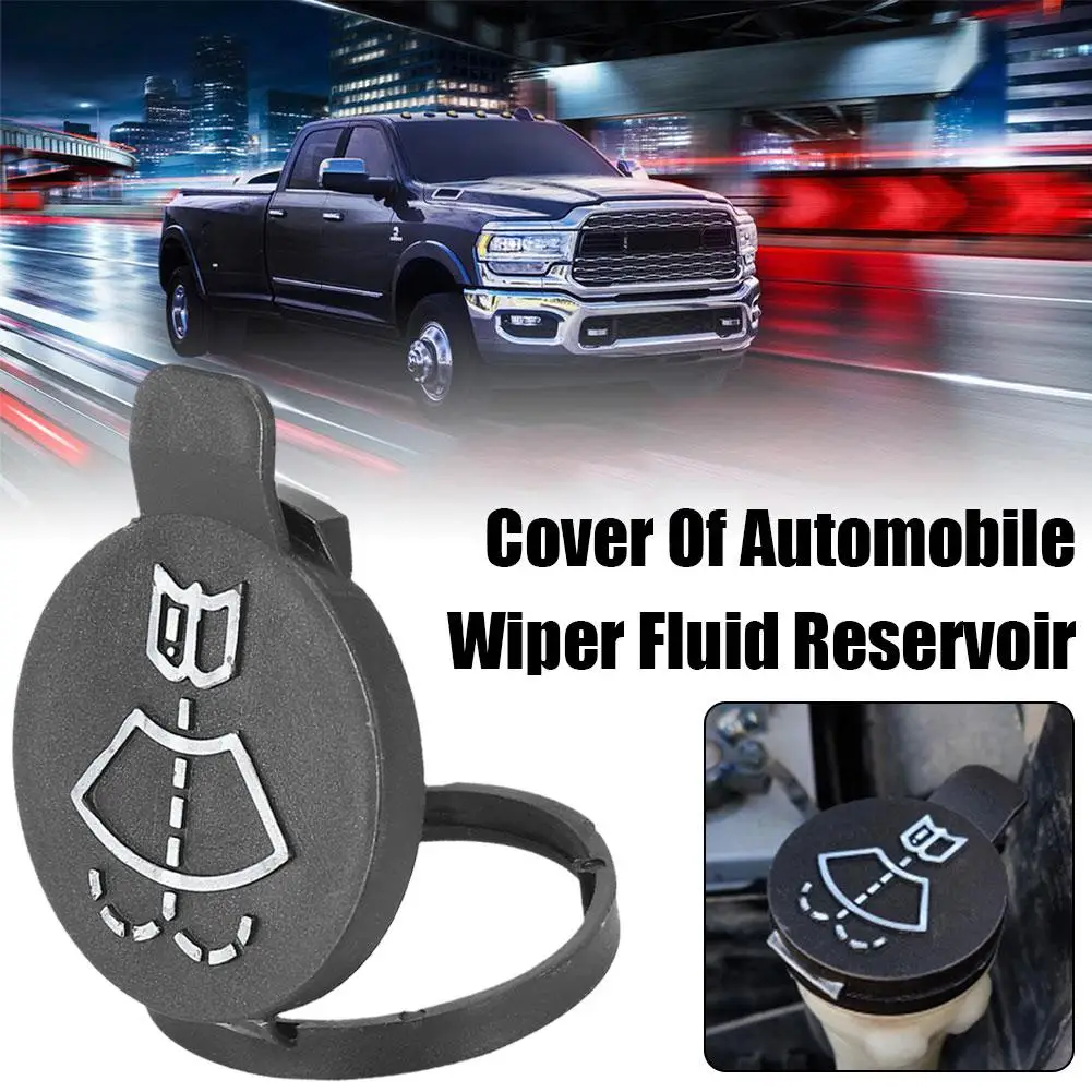 

1pc Reservoir Cap Water Tank Cap Windshield Washer Cap Accessories Water Black Container Cap Lid Bottle Tank Fluid Universa Q1X1