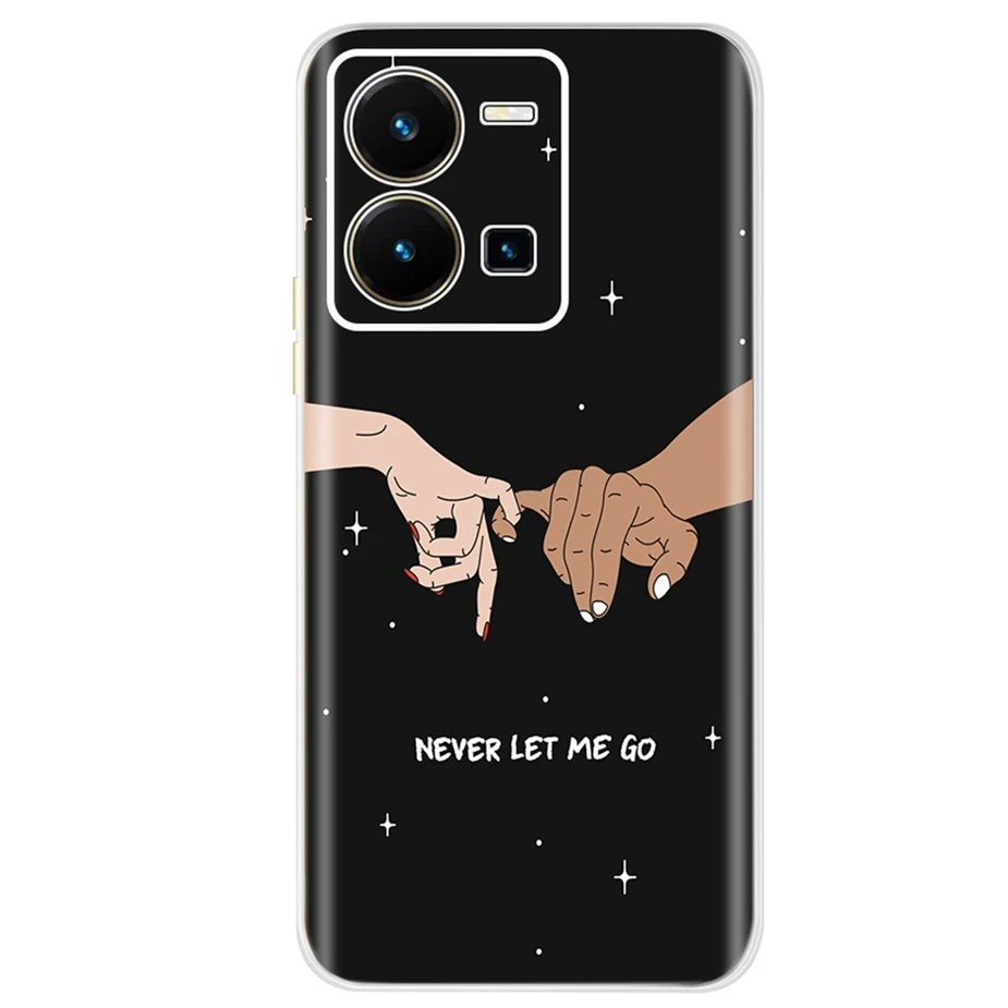 Cute Painted Silicone Soft Phone Case - Stylish Protector Shell