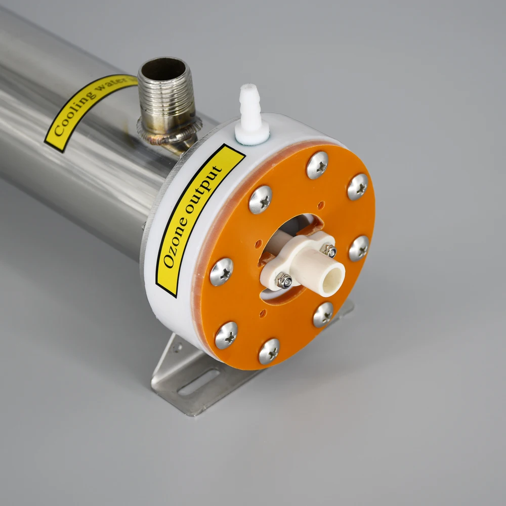 CE FCC ROHS Patented product 60G/H 60grams water cooling ozone tube generator parts ozone cell Narrow Gap Discharge Quartz Tube